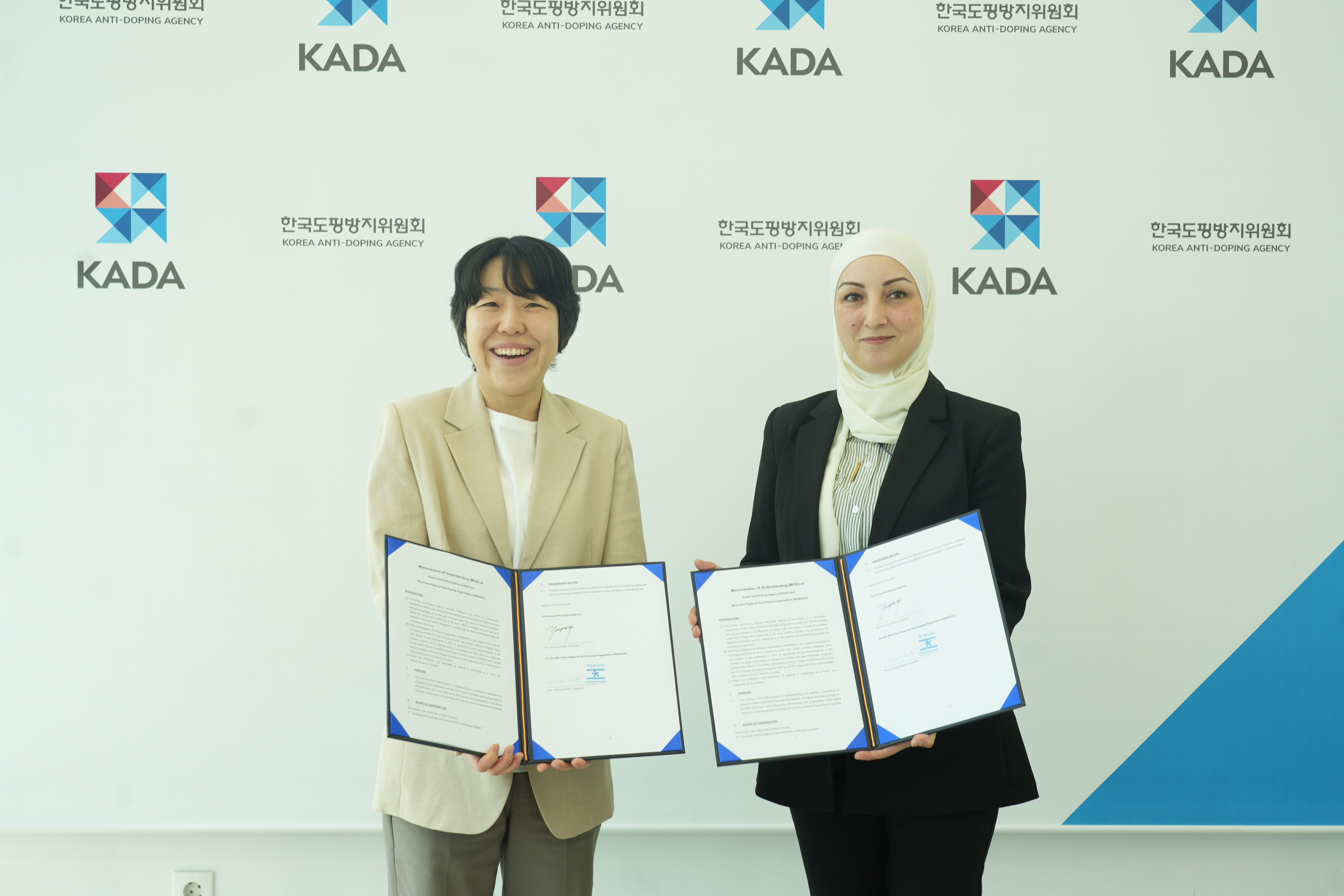 Jordan Anti-Doping Organization Selected for Training Project by Korea Anti-Doping Agency; Strategic Partnership Signed Between West Asia Regional Anti-Doping Organization and Korea Anti-Doping Agency in Seoul